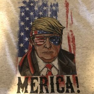Trump ‘Merica T-shirt Bella Canvas V Neck